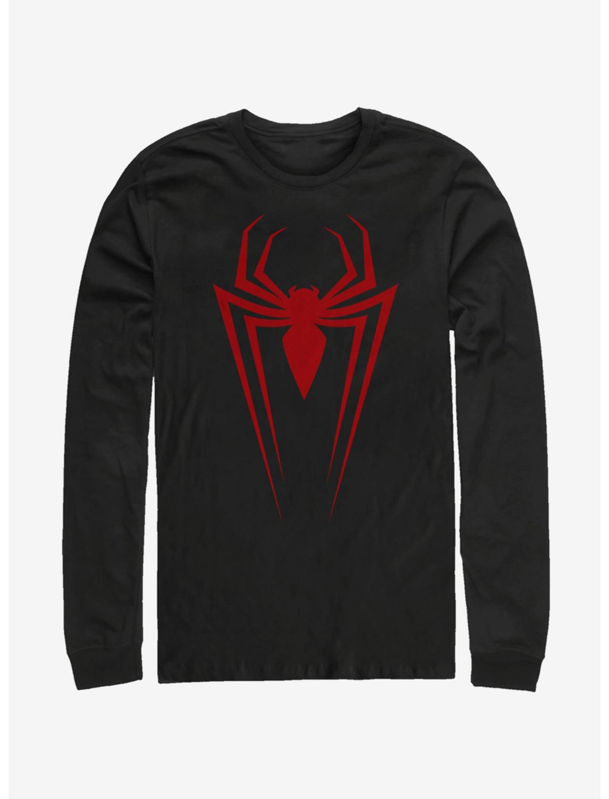 Marvel Spider-Man Long Spider Long-Sleeve T-Shirt - US 7962