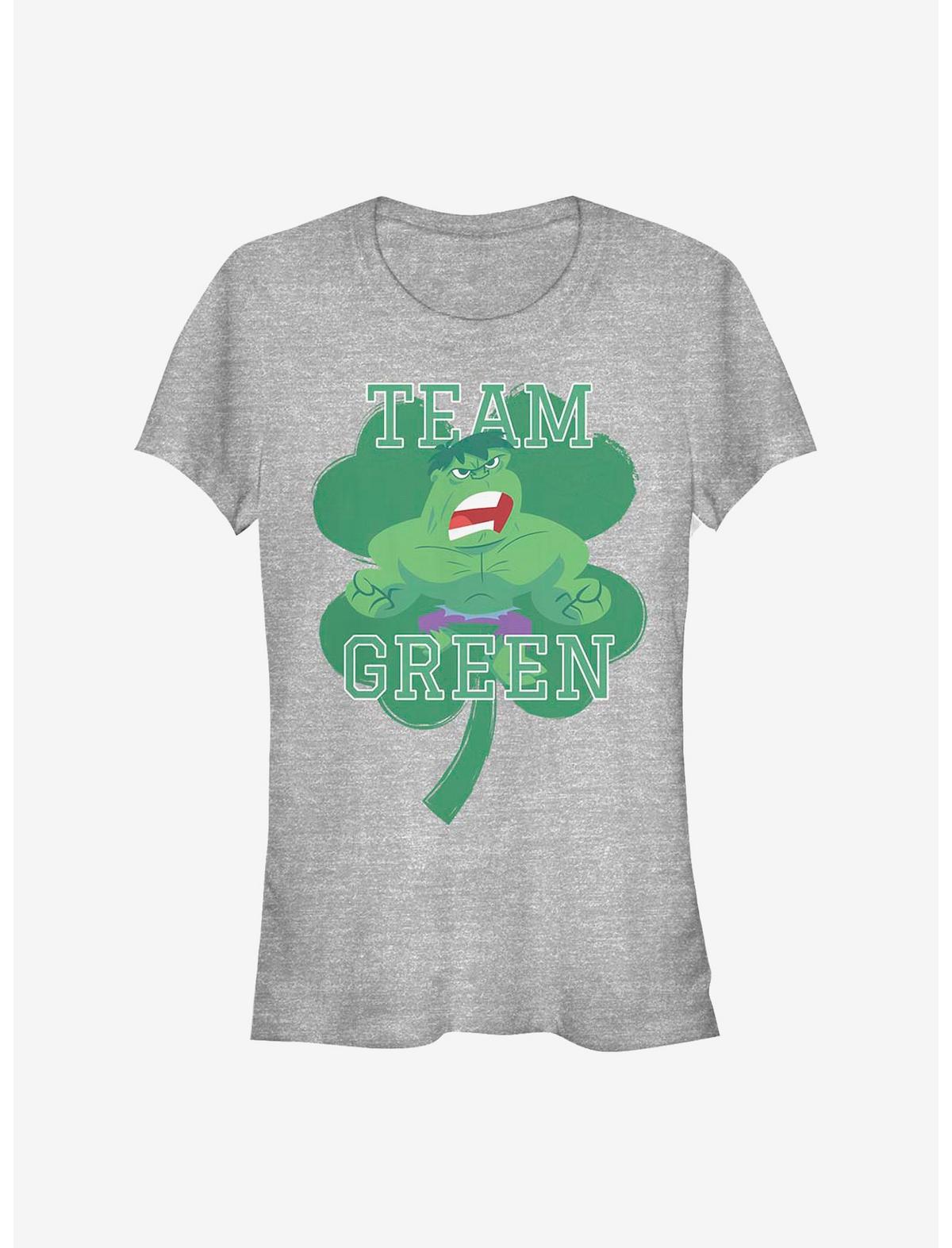 Marvel The Hulk Green Hulk Girls T-Shirt - US 3191
