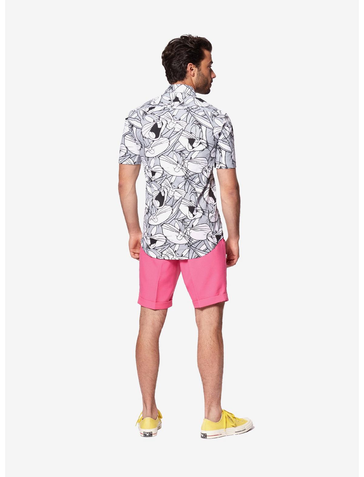 Looney Tunes Bugs Bunny Summer Button-Up Shirt - US 0278