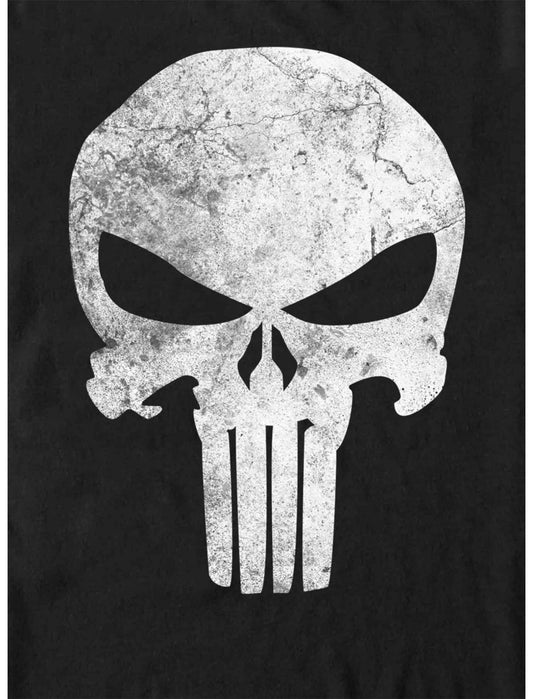 Marvel Punisher Distressed Skull T-Shirt - US 2261