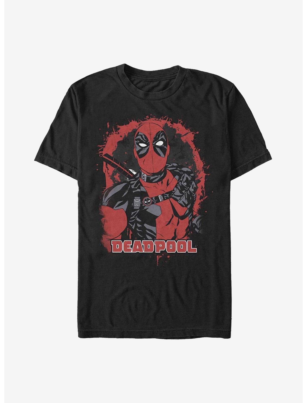 Marvel Deadpool Painted Deadpool T-Shirt - US 6328