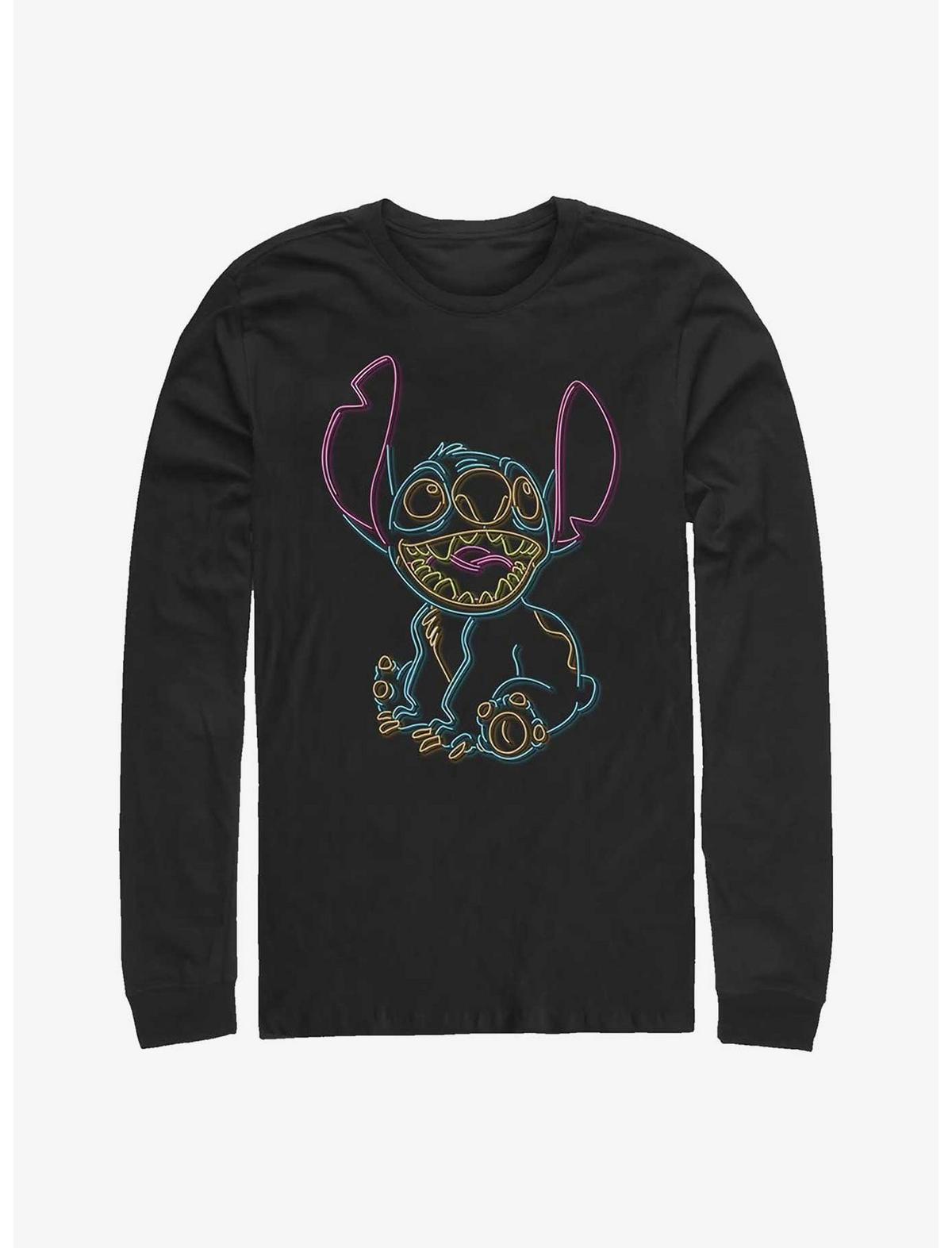 Disney Lilo & Stitch Neon Stitch Long-Sleeve T-Shirt - US 5508