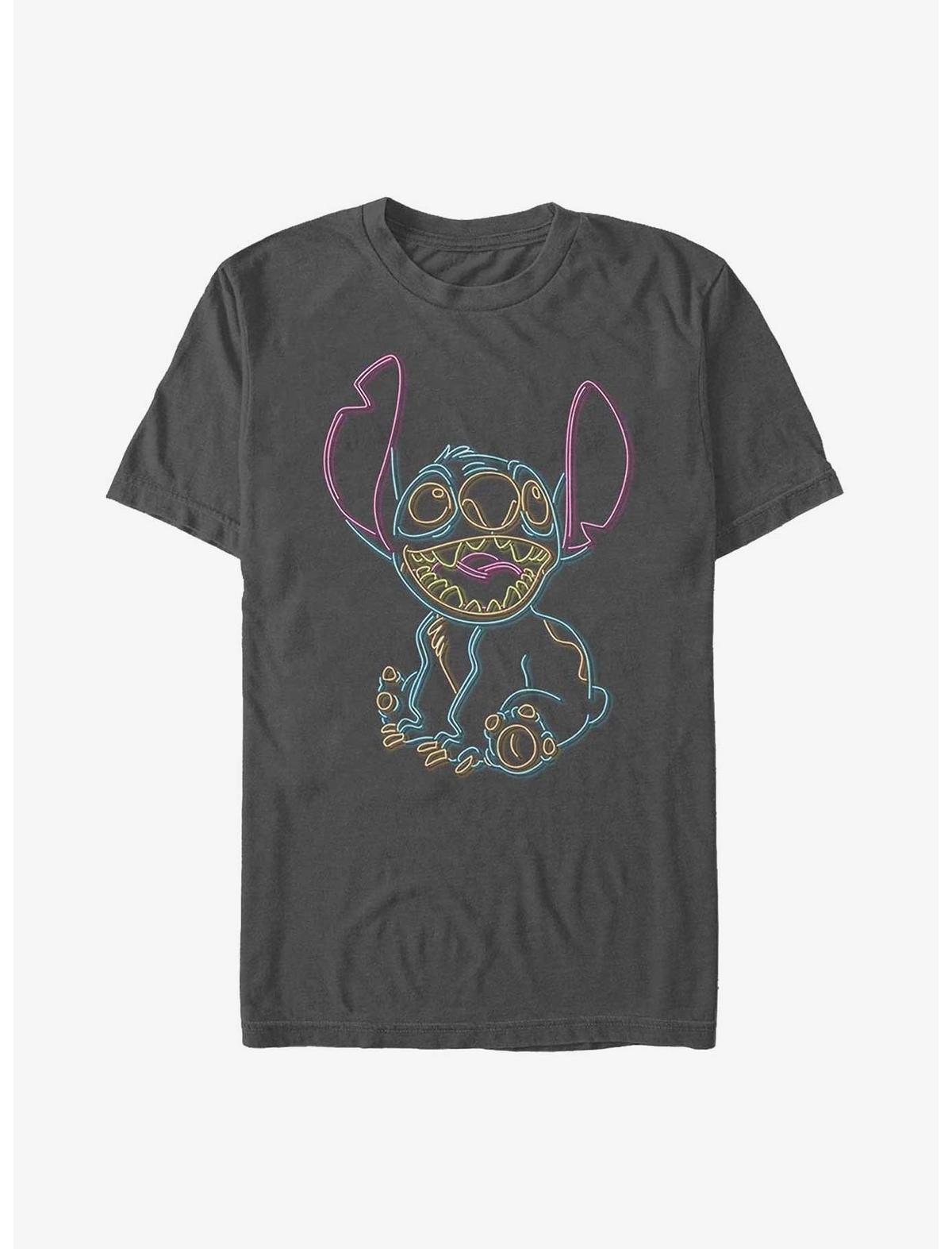 Disney Lilo & Stitch Neon Stitch T-Shirt - US 6165