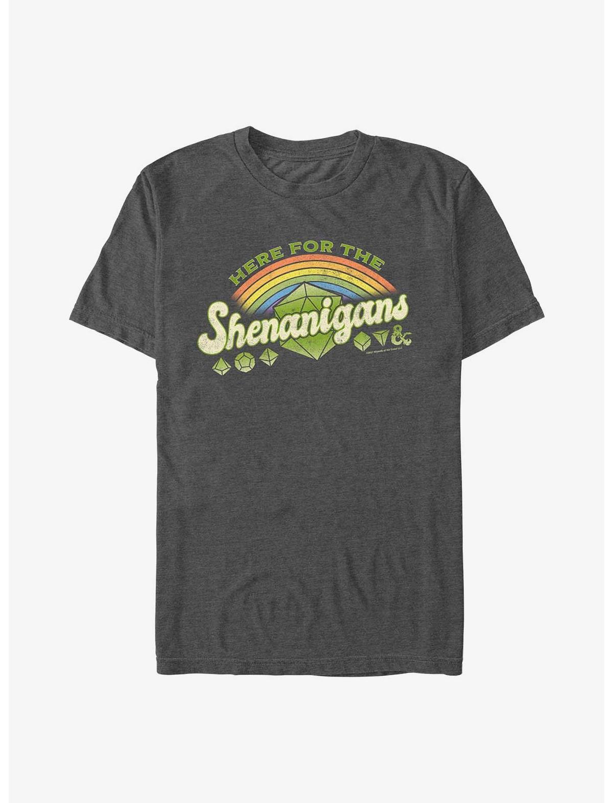 Dungeons & Dragons Here For Shenanigans T-Shirt - US 5777