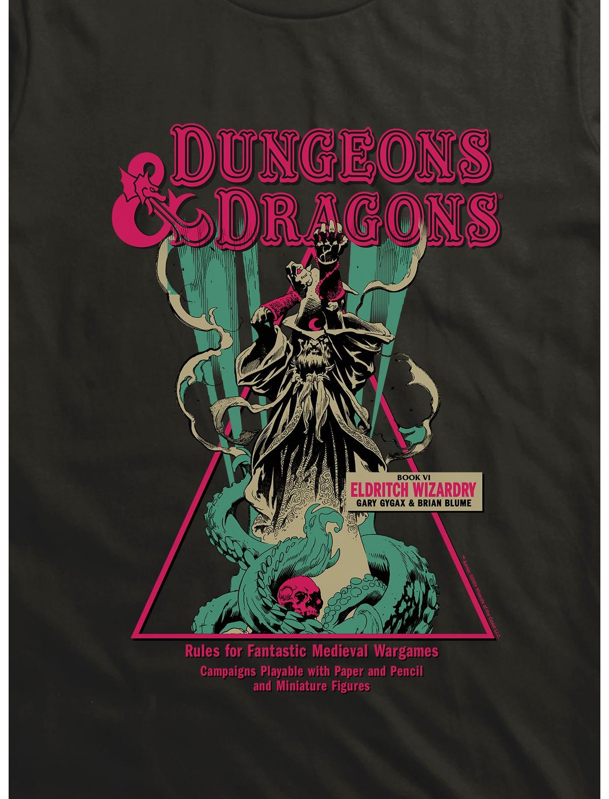 Dungeons & Dragons Book VI Eldritch Wizardry T-Shirt - US 2957