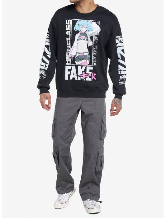 Fake Nerd Zyla Degenerate Sweatshirt - US 7169
