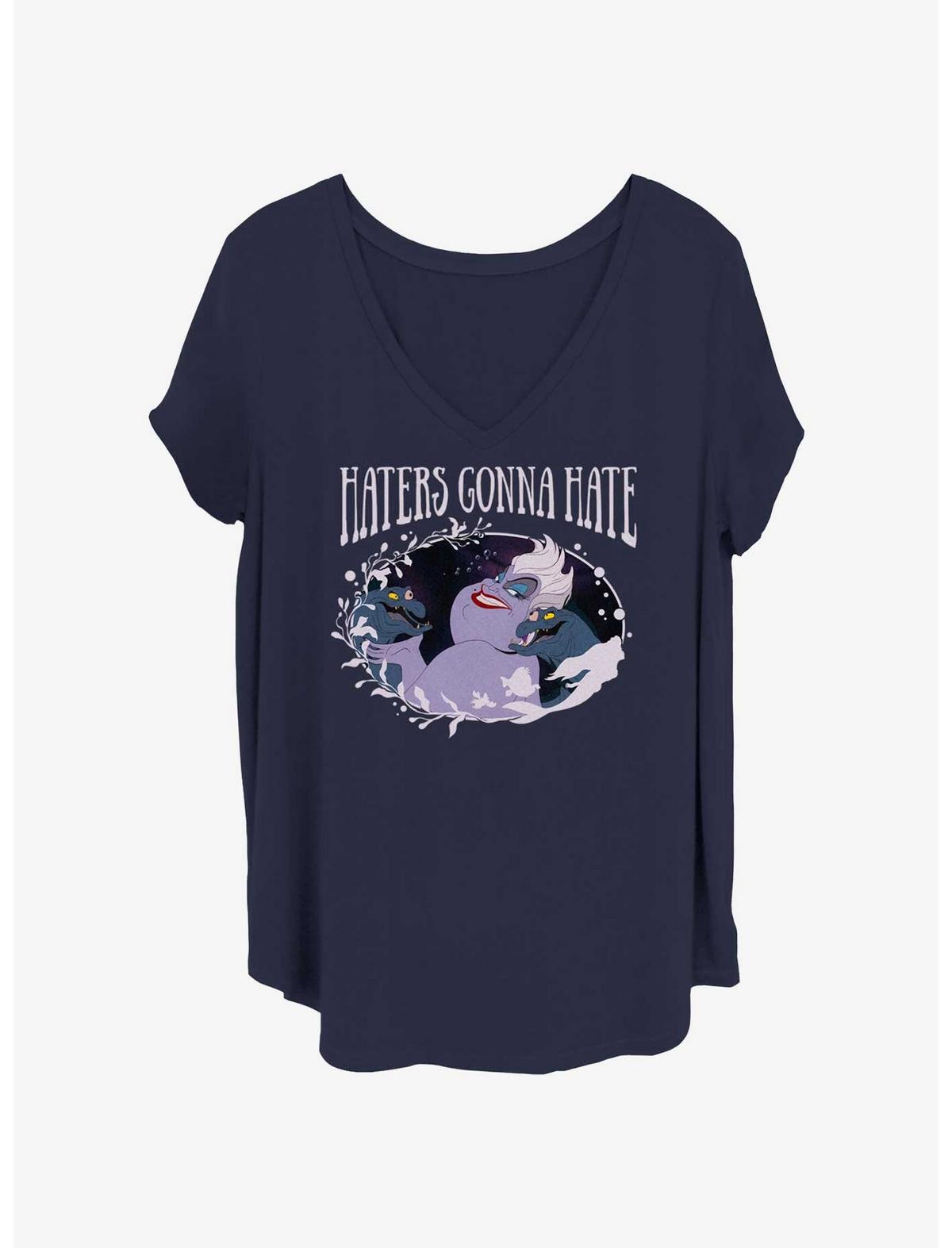 Disney The Little Mermaid Ursula Haters Girls T-Shirt Plus Size - US 7661