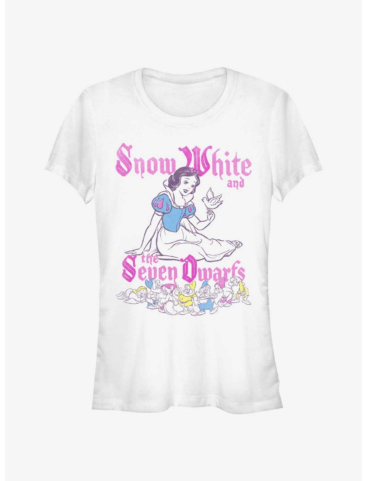 Disney Snow White and the Seven Dwarfs Pop Snow White Girls T-Shirt - US 4651