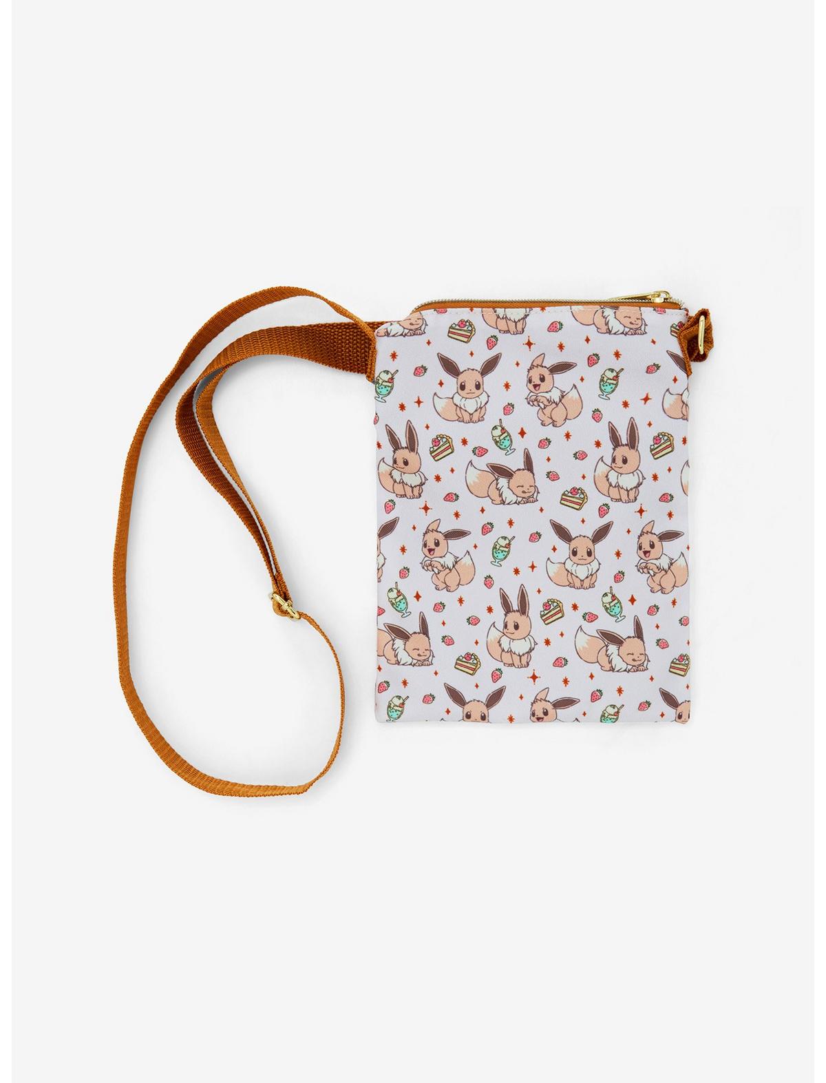 Loungefly Pokemon Eevee Desserts Passport Crossbody Bag - US 1661