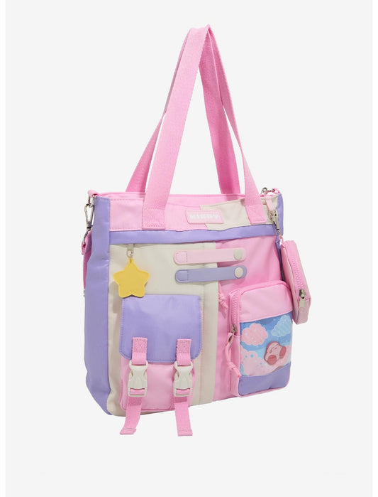 Kirby Pastel Cargo Tote Bag With Coin Purse - US 9048