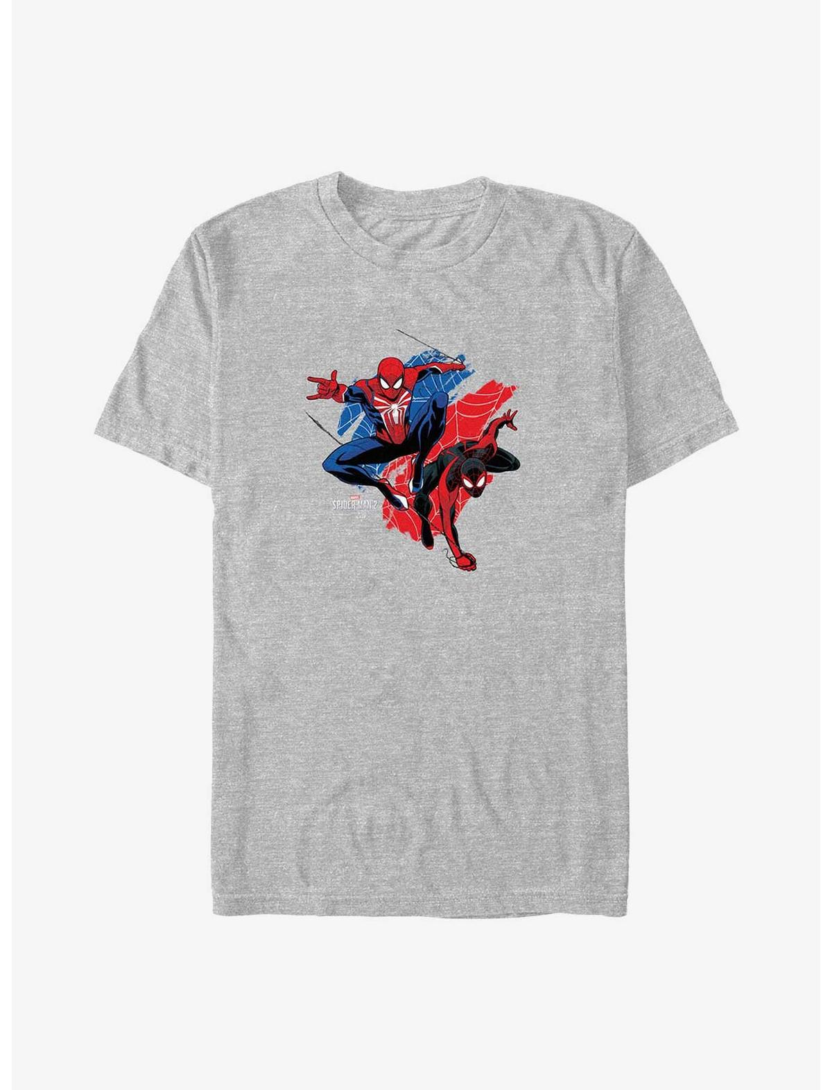 Marvel Spider-Man Peter Parker and Miles Morales Big & Tall T-Shirt - US 3488