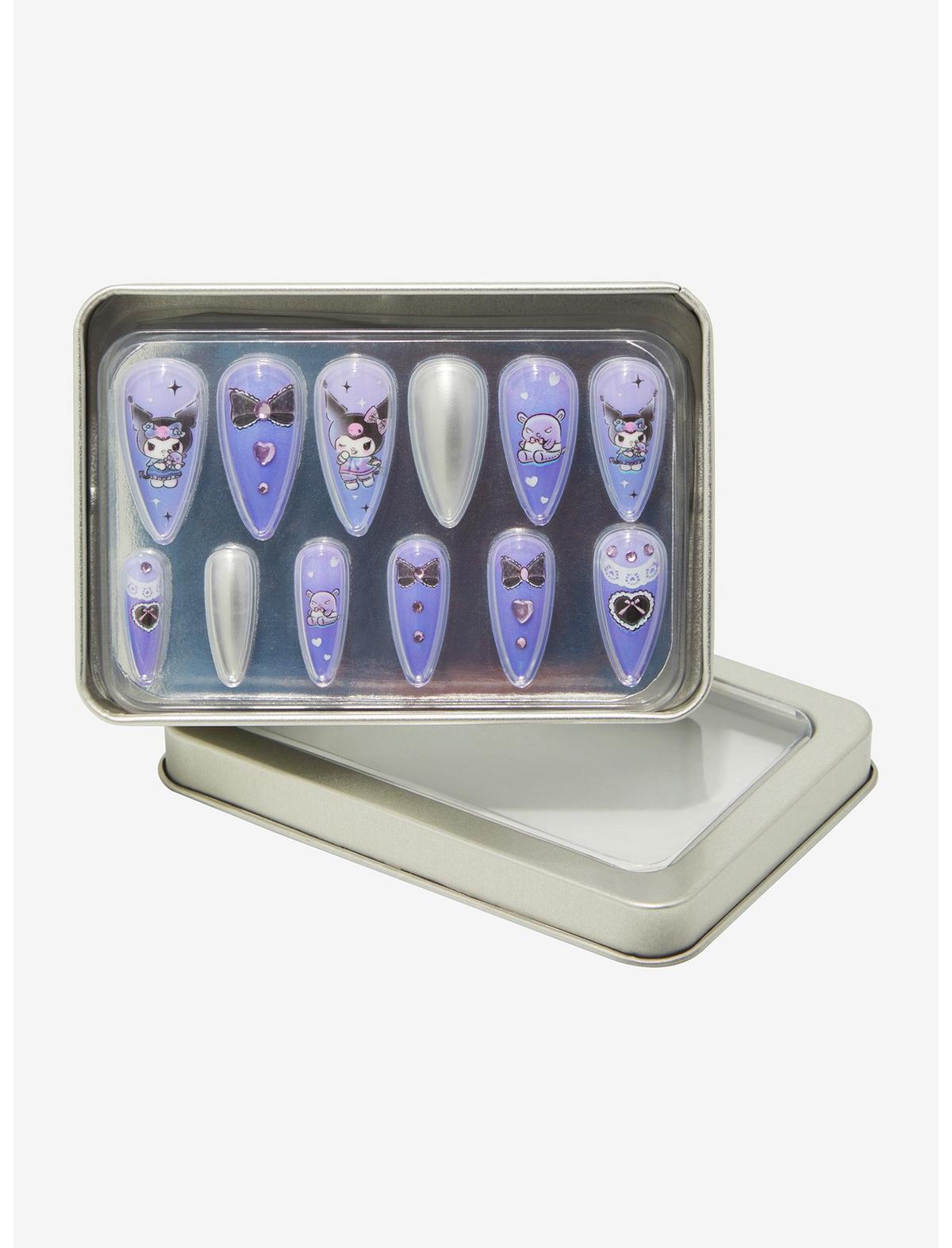 Kuromi Dress-Up Faux Nail Set - US 0460