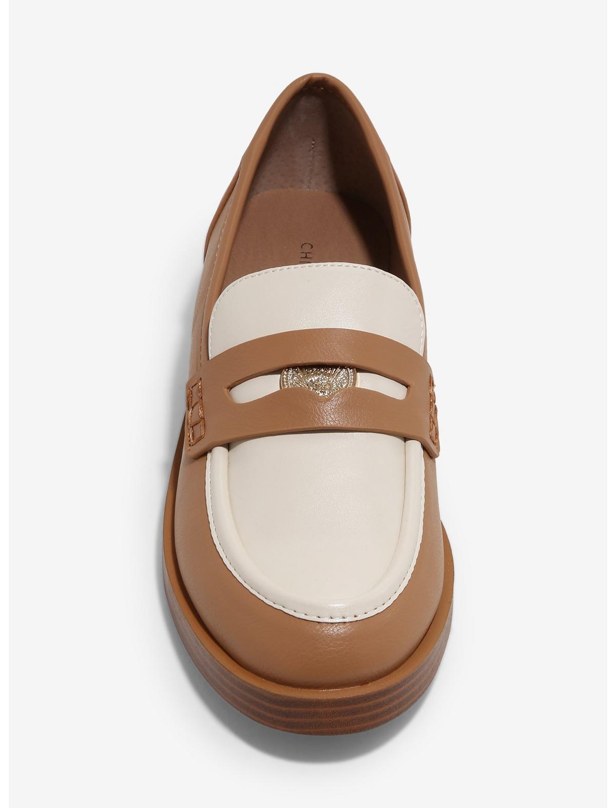 Chinese Laundry Tan & Cream Loafers - US 6648