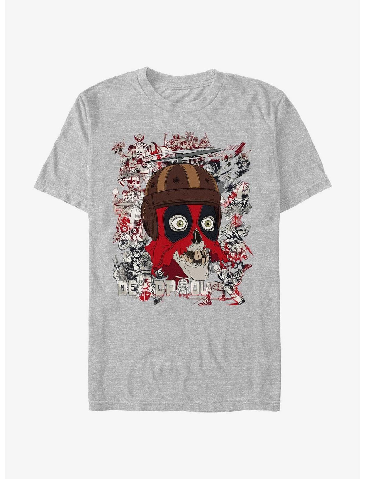 Marvel Deadpool & Wolverine Zombie Deadpool T-Shirt - US 8157