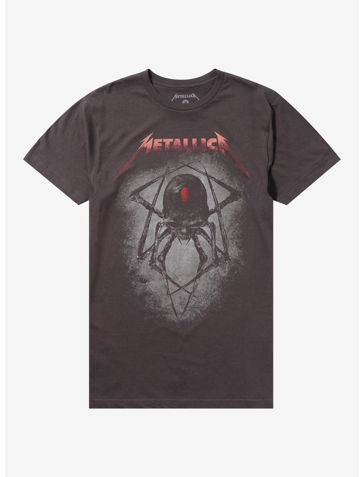 Metallica Black Widow Skull T-Shirt - US 2894