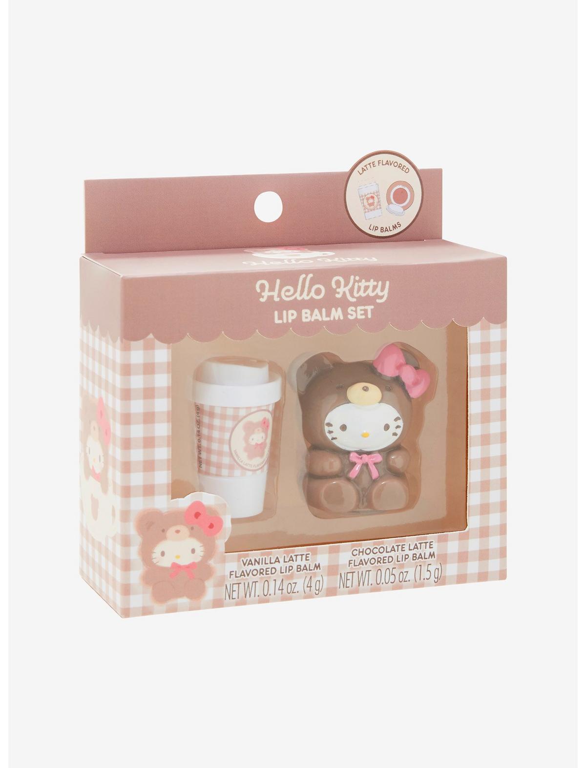 Hello Kitty Latte Bear Lip Balm Set - US 6084