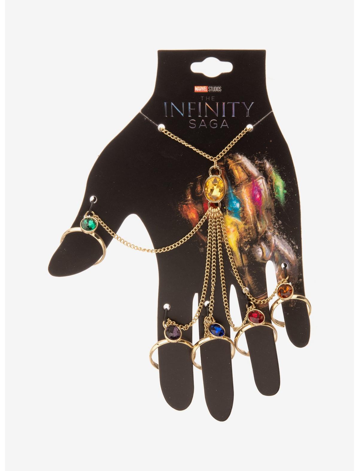 Marvel The Infinity Saga Thanos Gauntlet Hand Ring Bracelet - US 1216