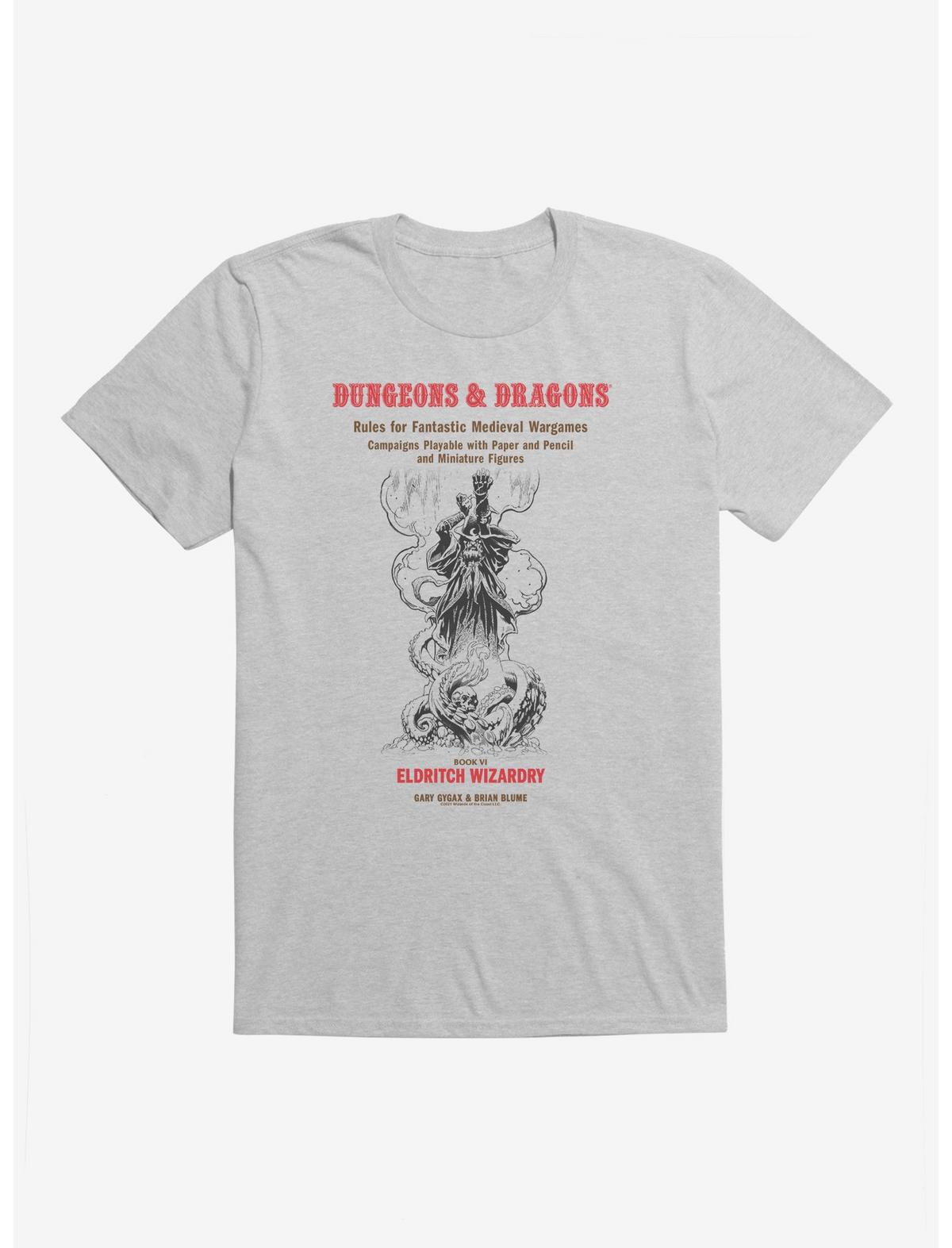 Dungeons & Dragons White Box Sketch Eldritch Wizardry T-Shirt - US 3303