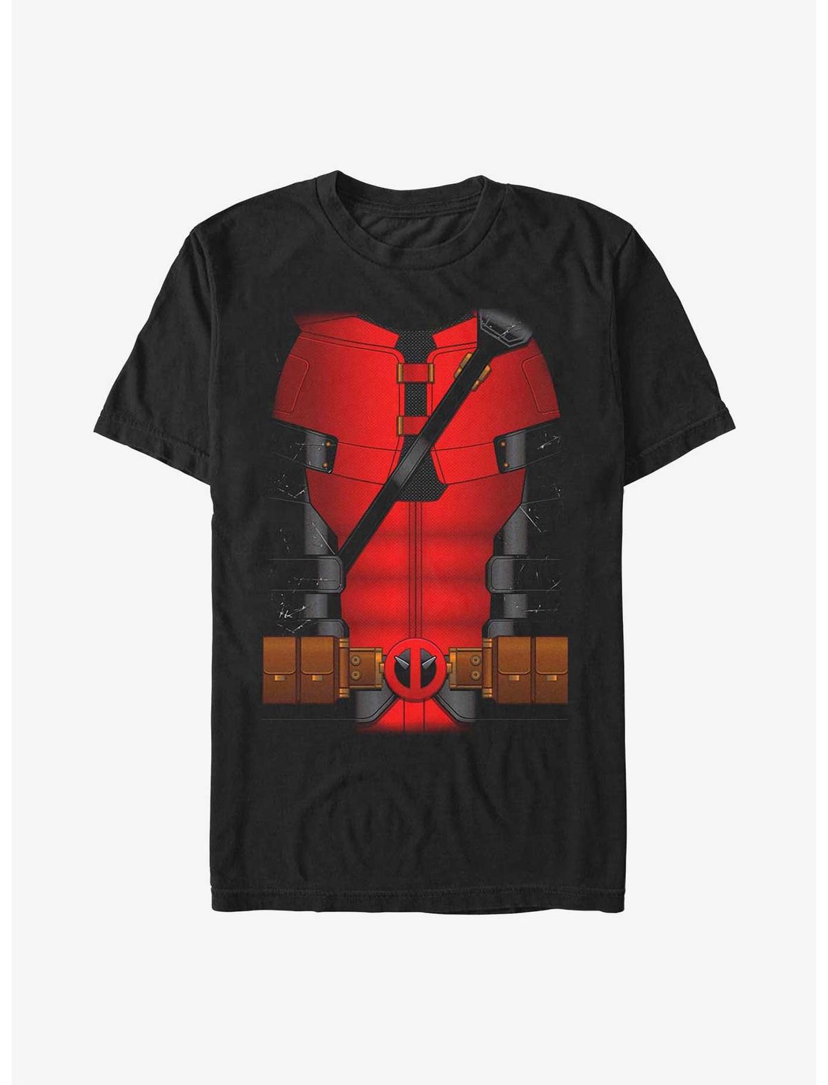 Marvel Deadpool & Wolverine Deadpool Costume Heavyweight T-Shirt - US 7093