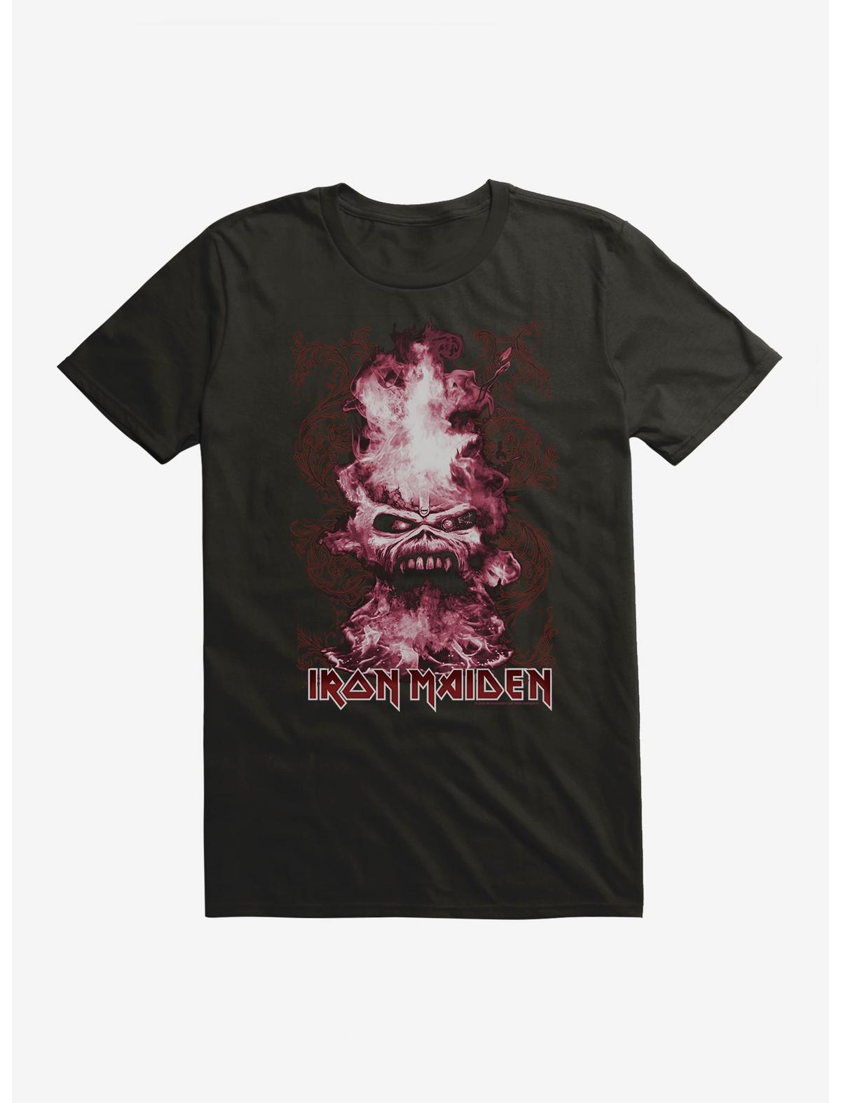 Iron Maiden Smoke Art T-Shirt - US 4687