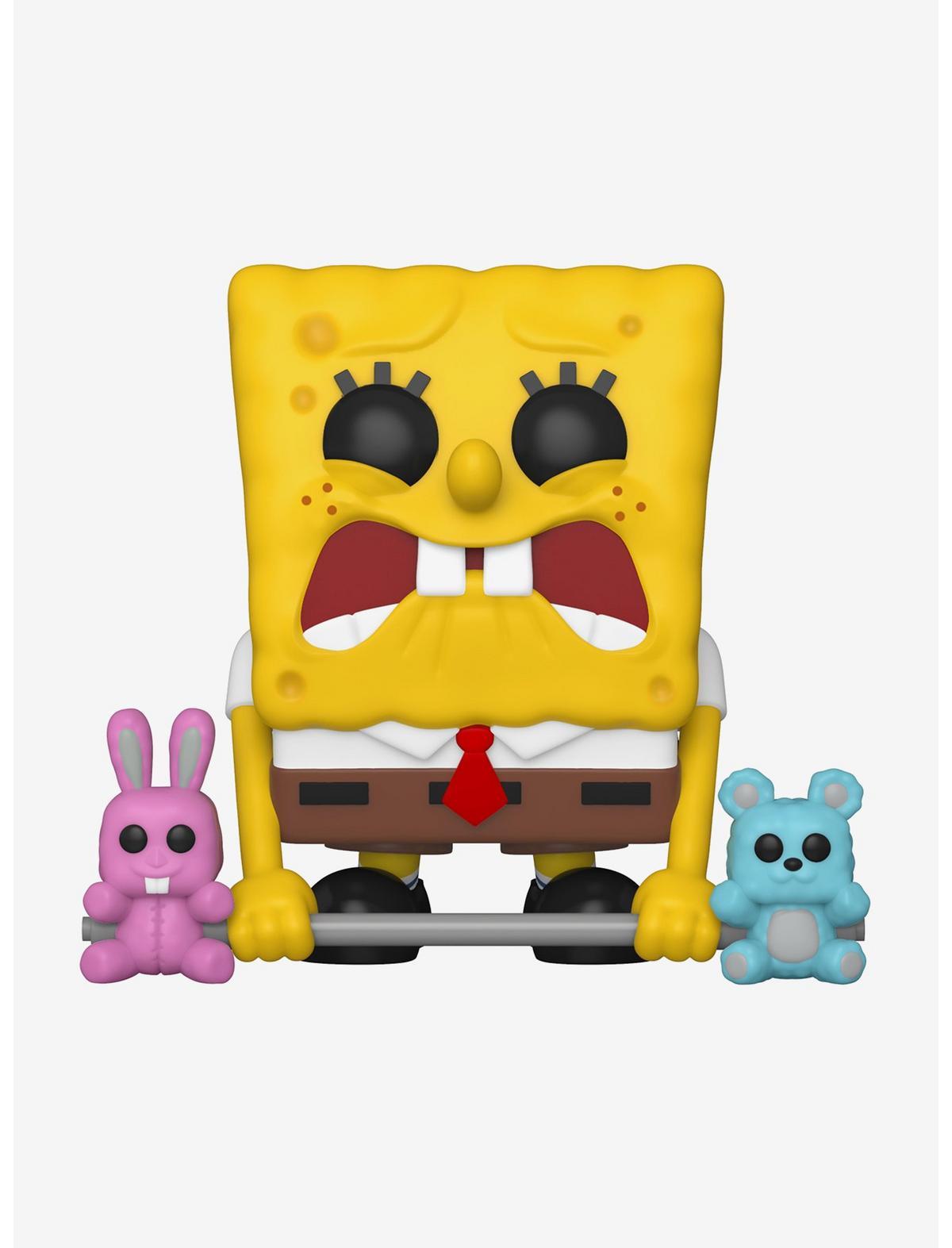 Funko SpongeBob SquarePants Pop! Animation SpongeBob Weightlifter Vinyl Figure Hot Topic Exclusive - US 9852