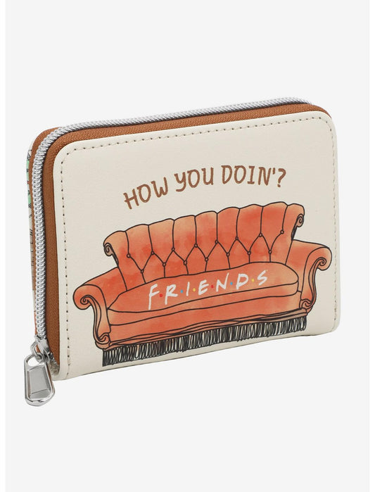 Loungefly Friends How You Doin' Mini Zipper Wallet - US 2294
