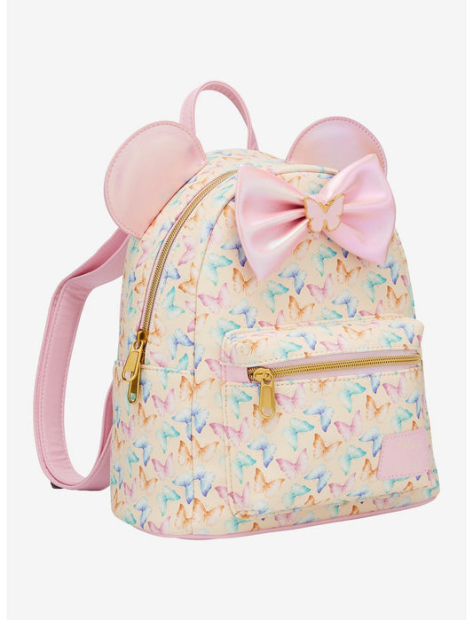 Loungefly Disney Minnie Mouse Ears Butterfly Mini Backpack - US 8774