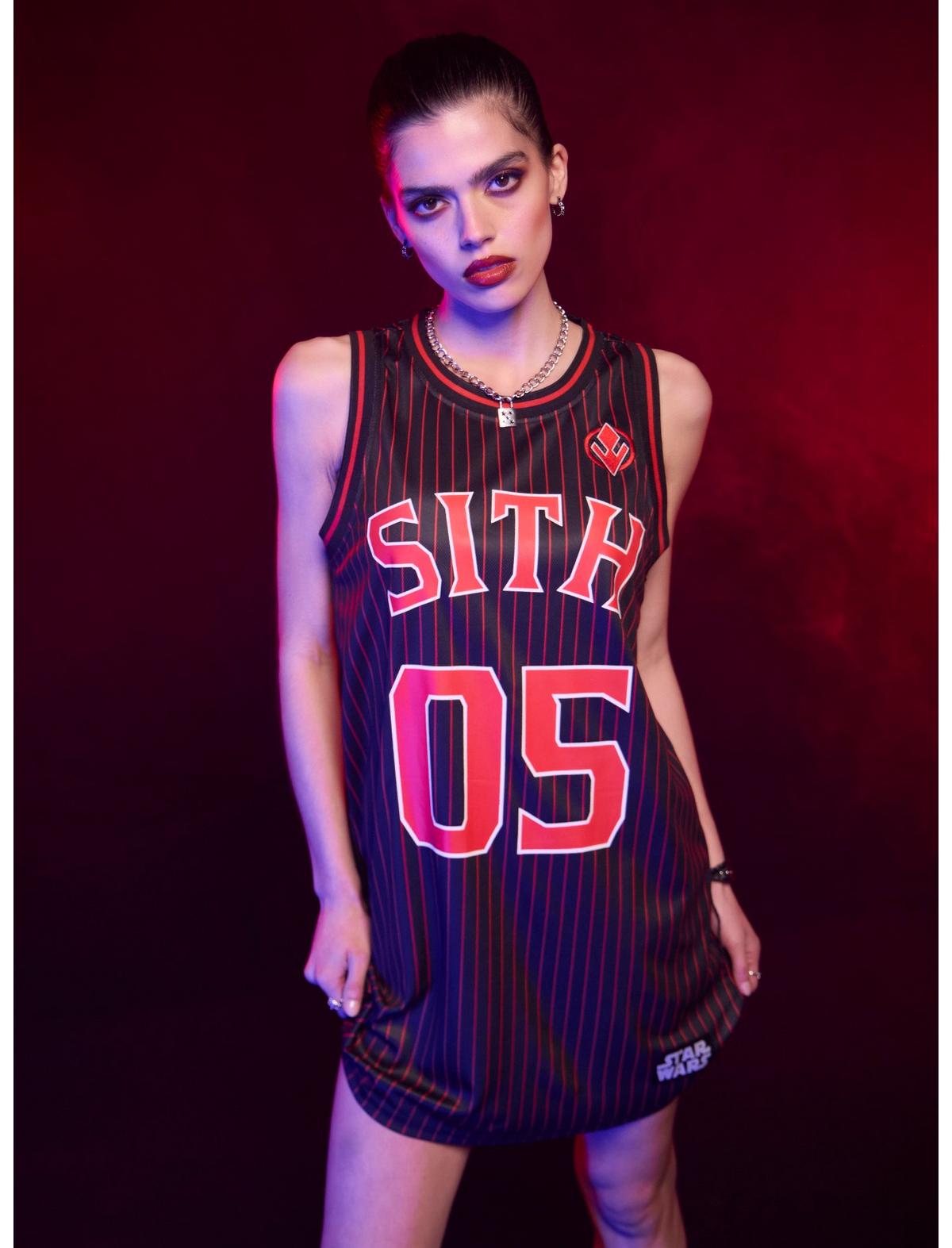 Her Universe Star Wars Sith Pinstripe Jersey Dress - US 6769