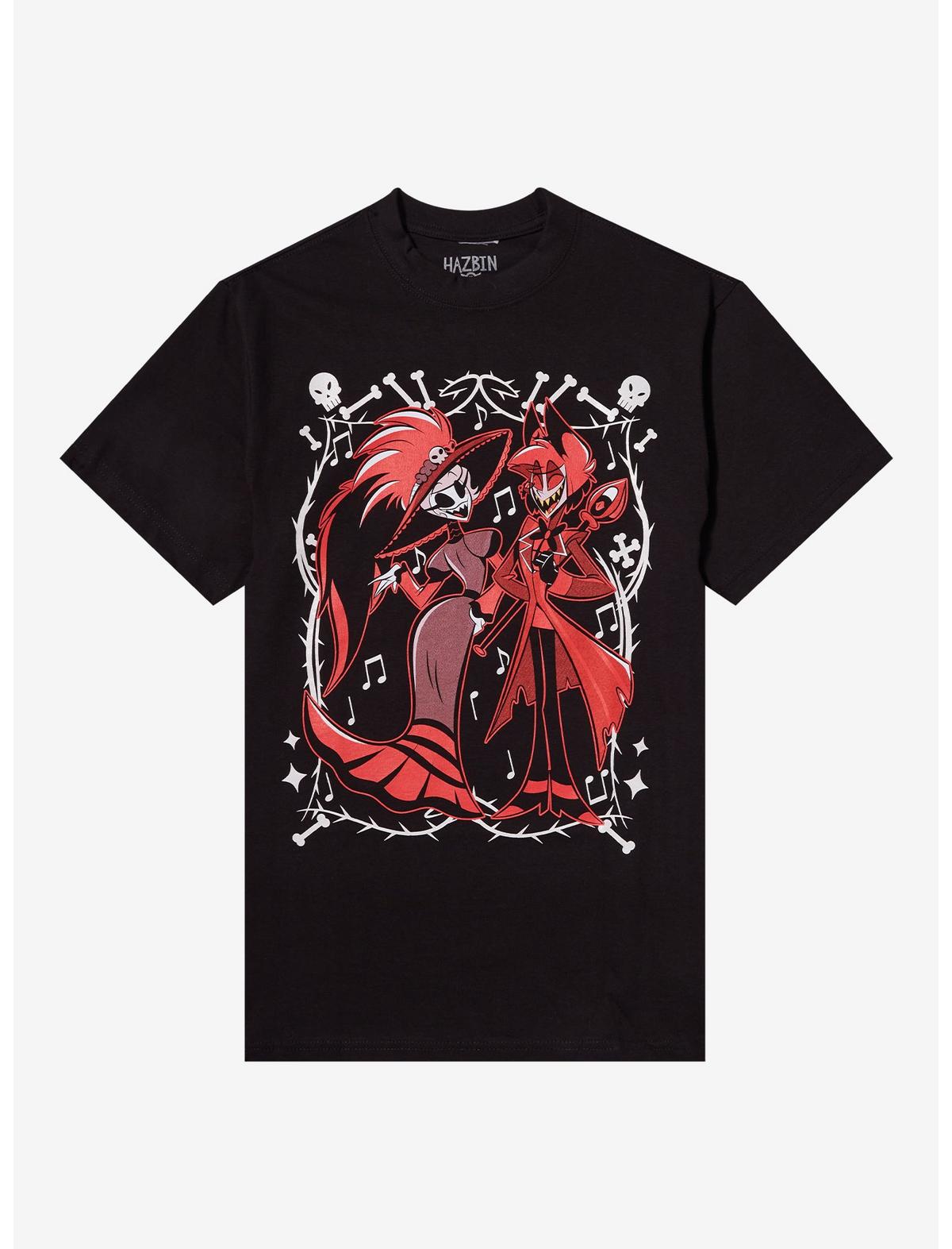 Hazbin Hotel Rosie & Alastor Ace Double-Sided T-Shirt - US 8945