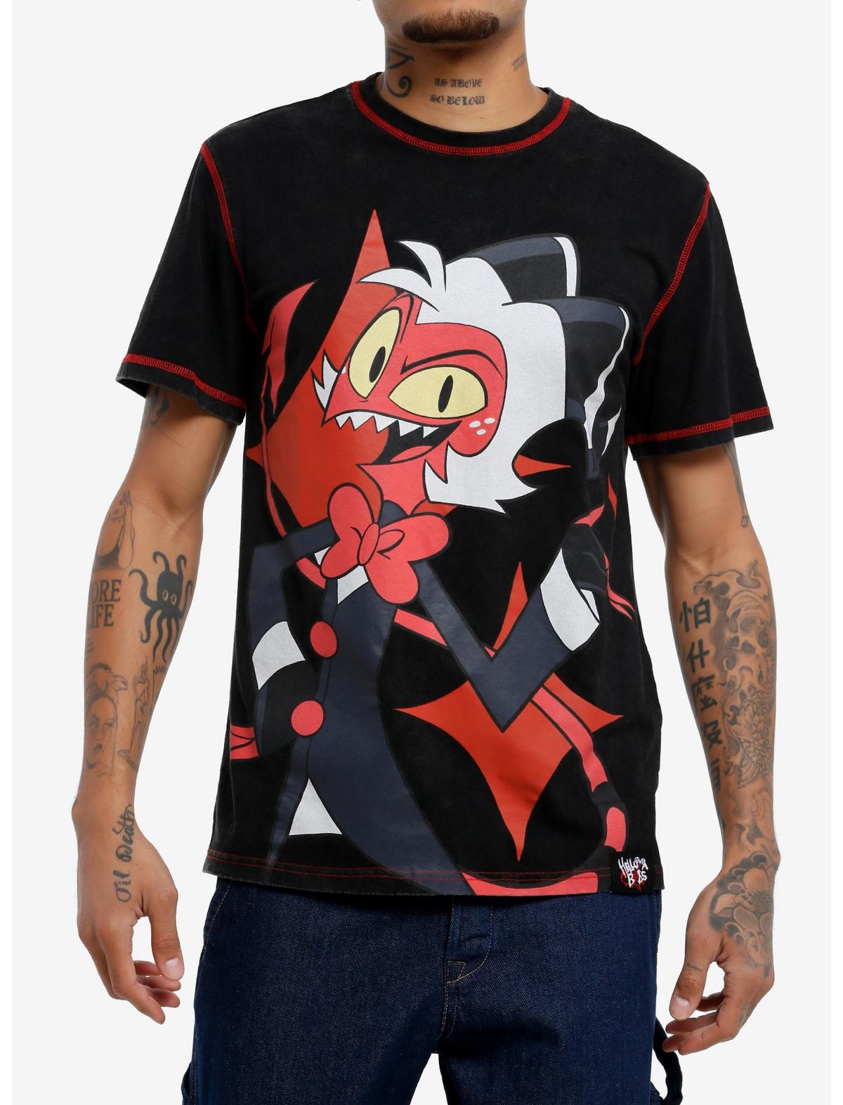 Helluva Boss Moxxie Jumbo Print T-Shirt - US 2970