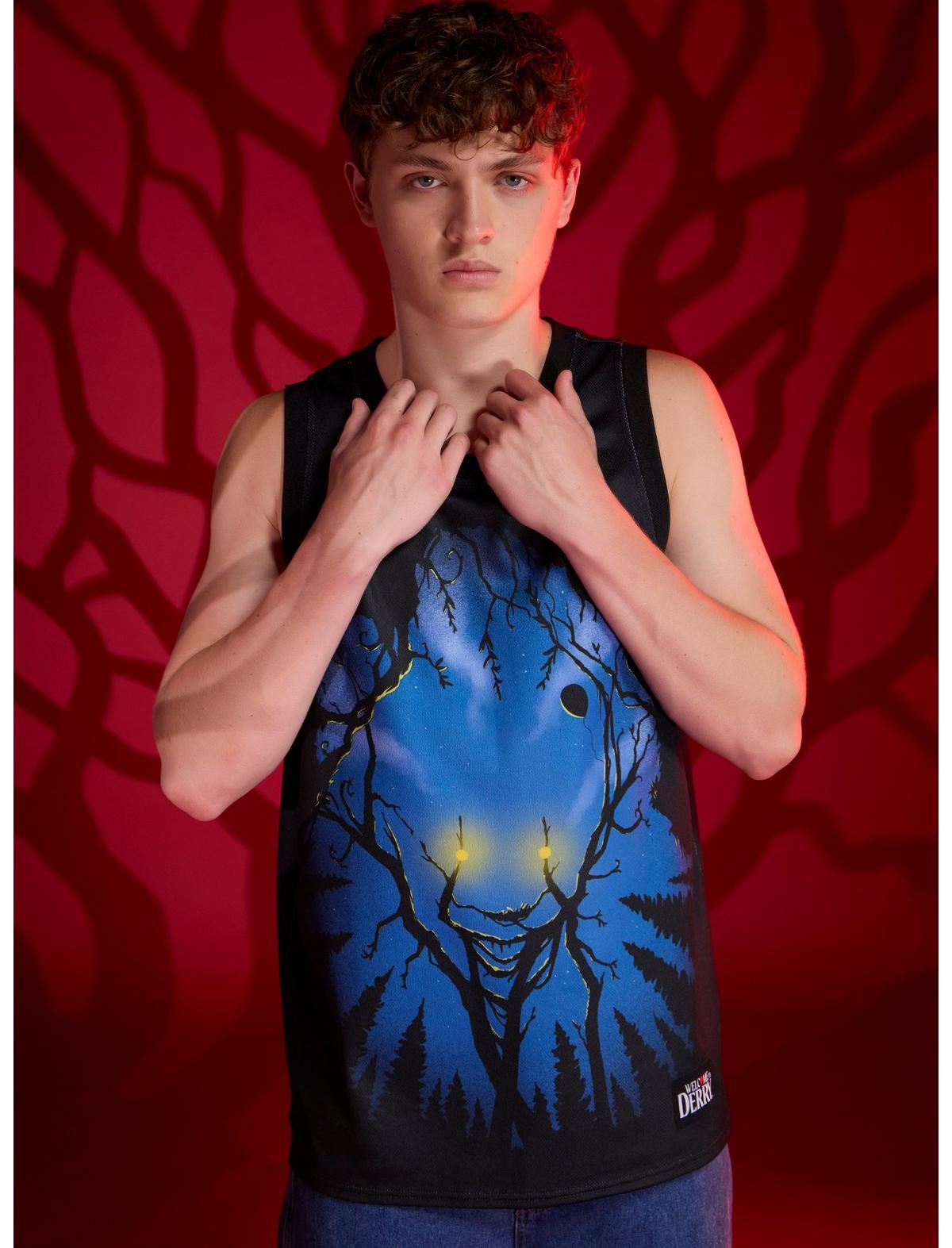 IT Pennywise Forest Face Basketball Jersey - US 4740