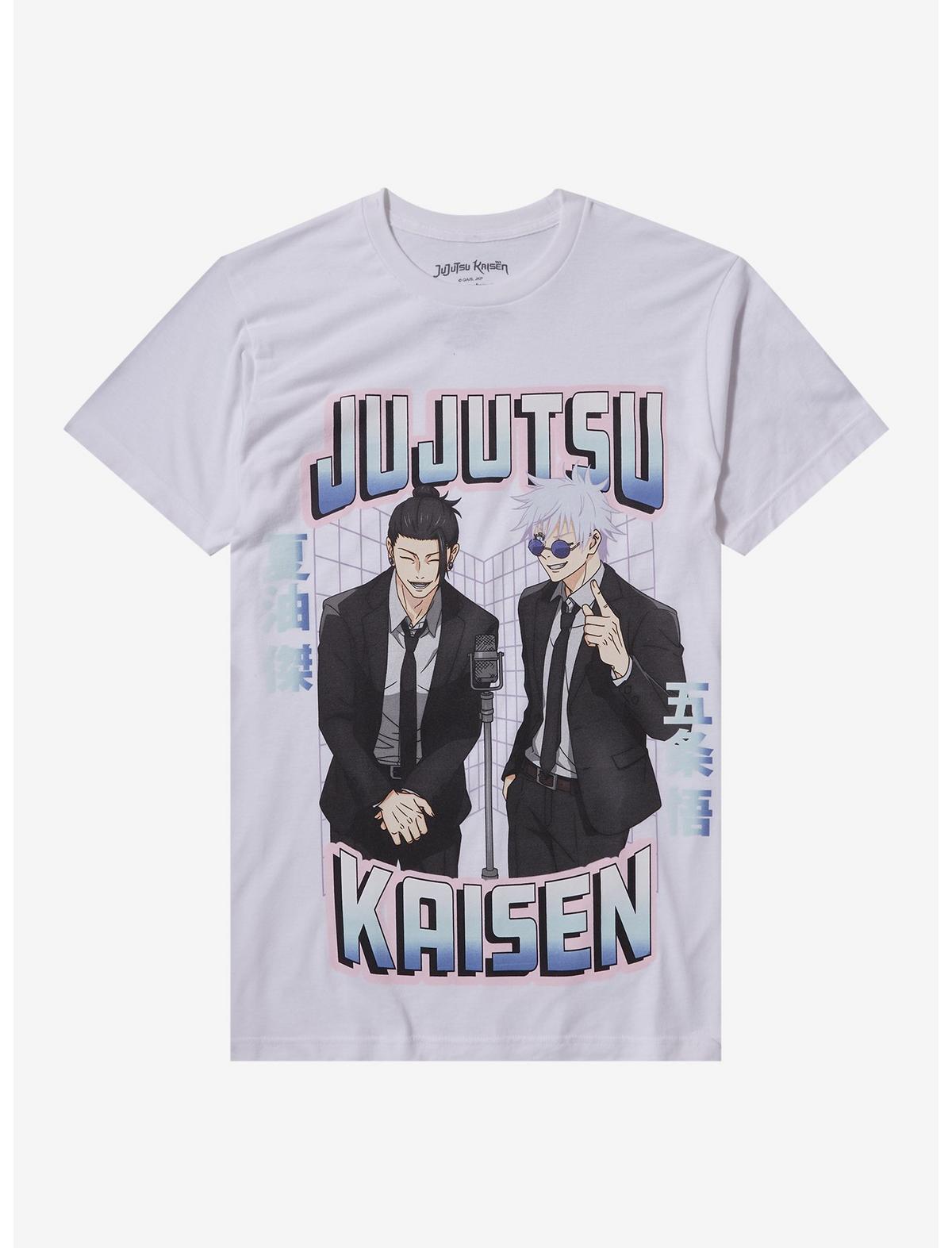 Jujutsu Kaisen Gojo & Geto Comedy Duo T-Shirt - US 6506