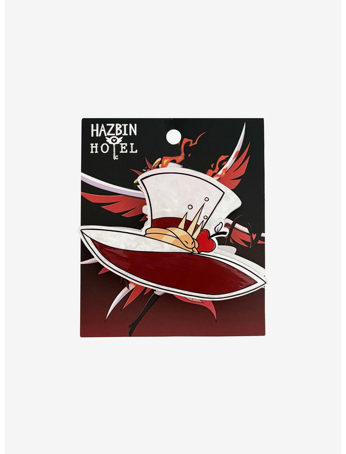 Hazbin Hotel Lucifer Hat Claw Hair Clip - US 7061