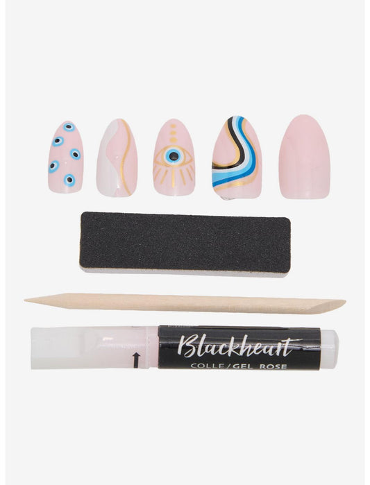 Blackheart Evil Eye Press-On Nail Set - US 9834