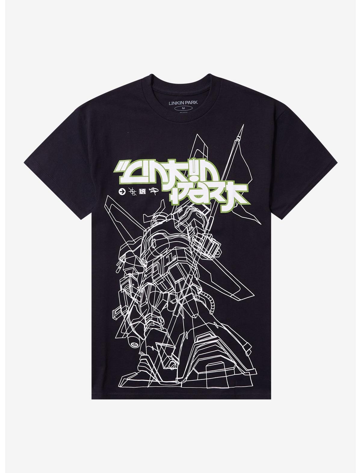 Linkin Park Reanimation Outline T-Shirt - US 8299