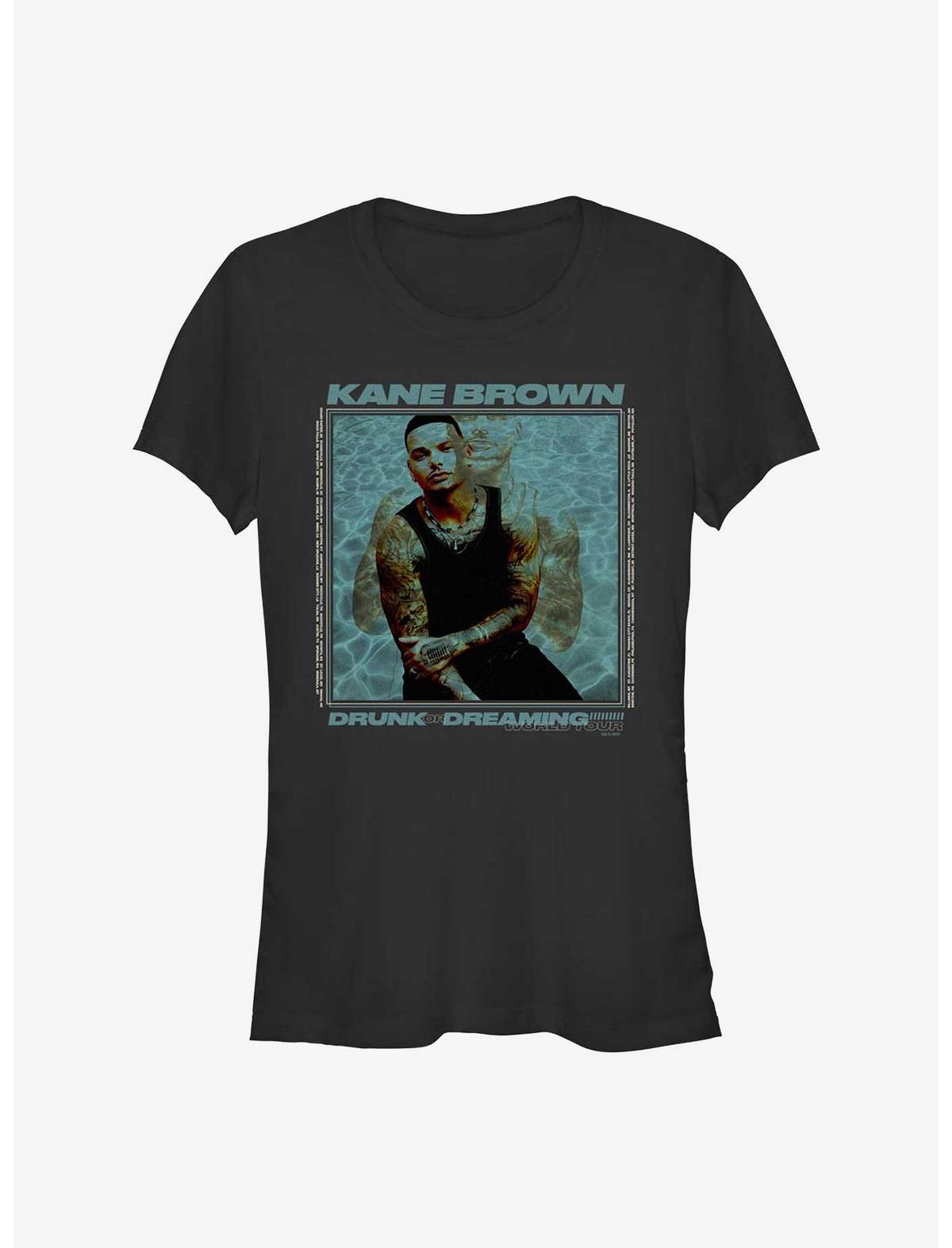 Kane Brown Drunk Or Dreaming World Tour Girls T-Shirt - US 6697