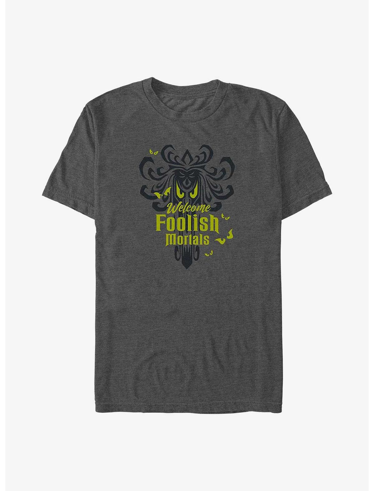 Disney The Haunted Mansion Eyes Foolish Mortals Big & Tall T-Shirt - US 9643