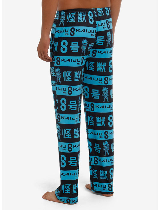 Kaiju No. 8 Chibi Kaiju Stripe Pajama Pants - US 7753