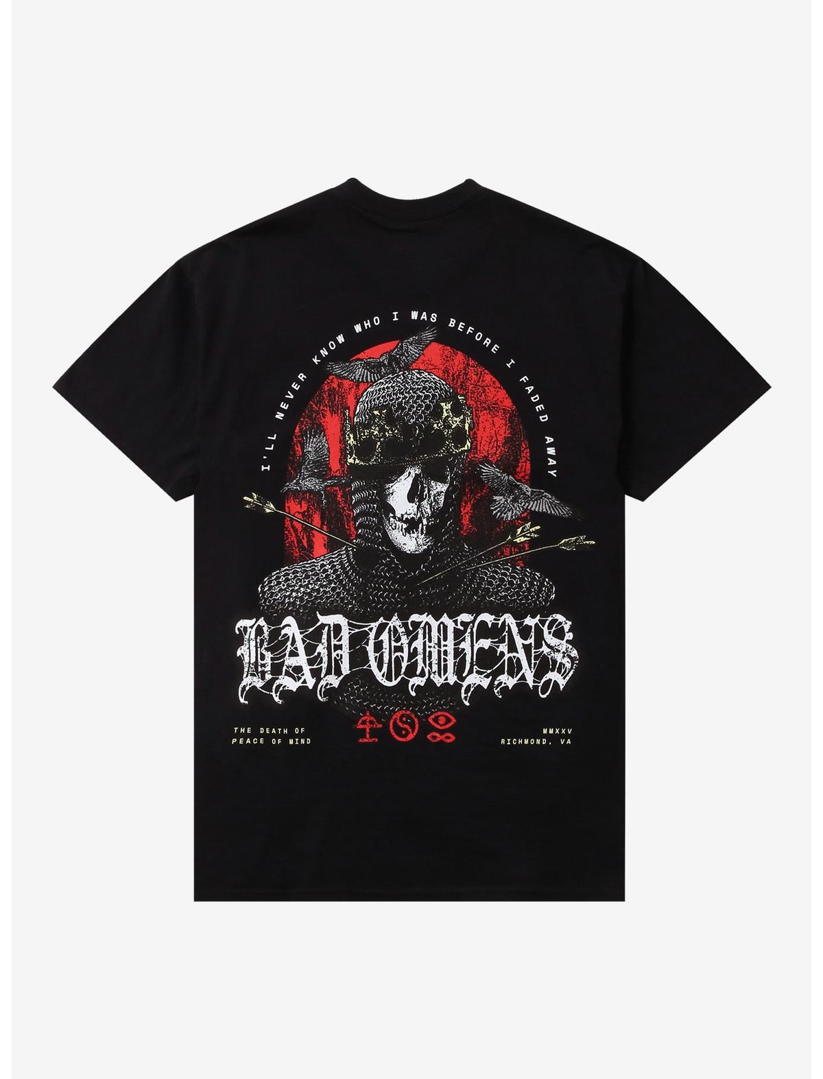 Bad Omens The Death Of Peace Of Mind Medieval King T-Shirt - US 4552