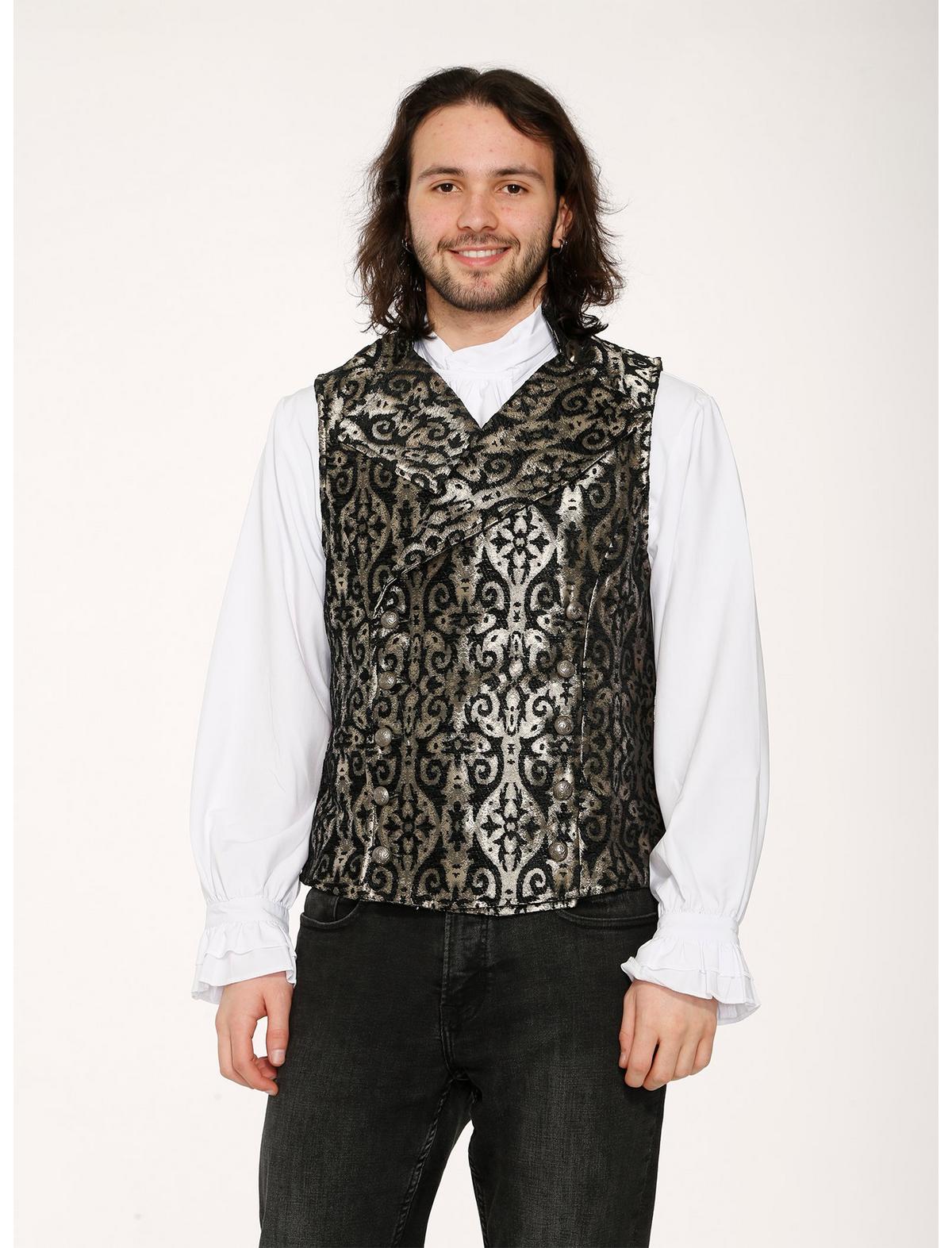 Gold Brocade Vest - US 3743