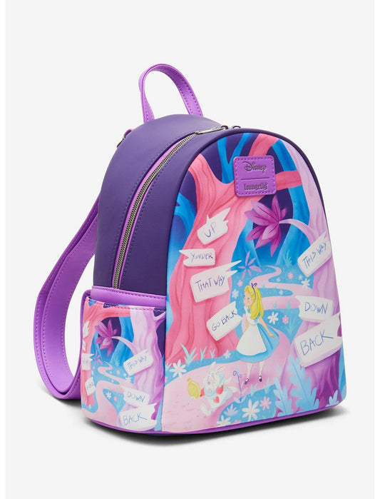 Loungefly Disney Alice In Wonderland Signs Mini Backpack - US 6436