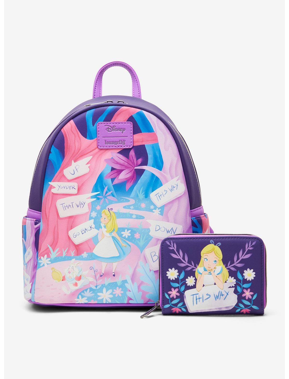 Loungefly Disney Alice In Wonderland Signs Mini Backpack - US 6436
