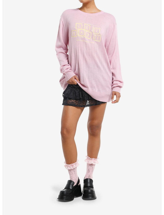 Melanie Martinez Cry Baby Embroidered Sweater - US 4356