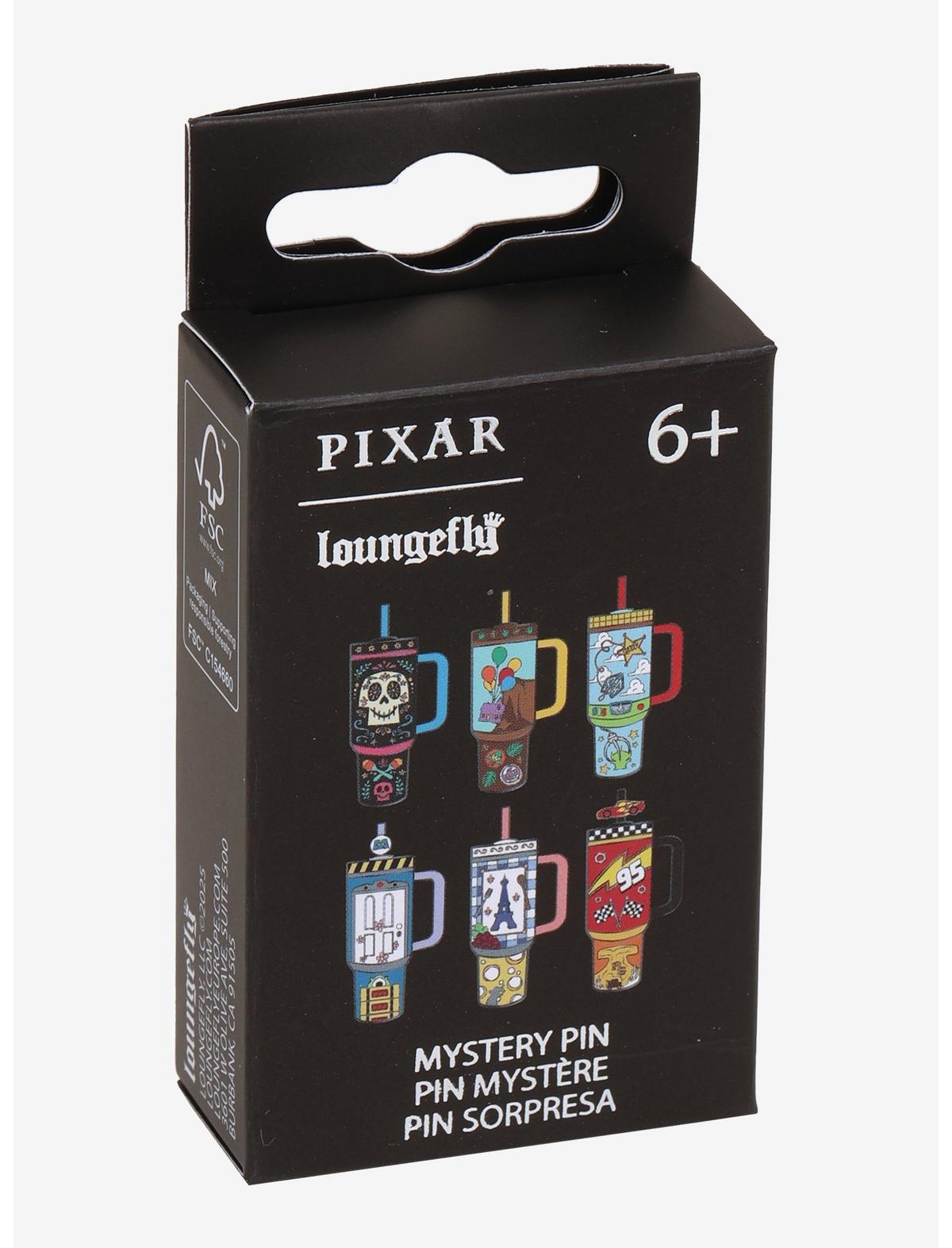 Loungefly Disney Pixar Travel Cup Blind Box Enamel Pin Hot Topic Exclusive - US 3912