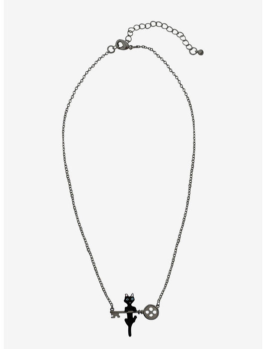Coraline Cat Key Necklace - US 6152