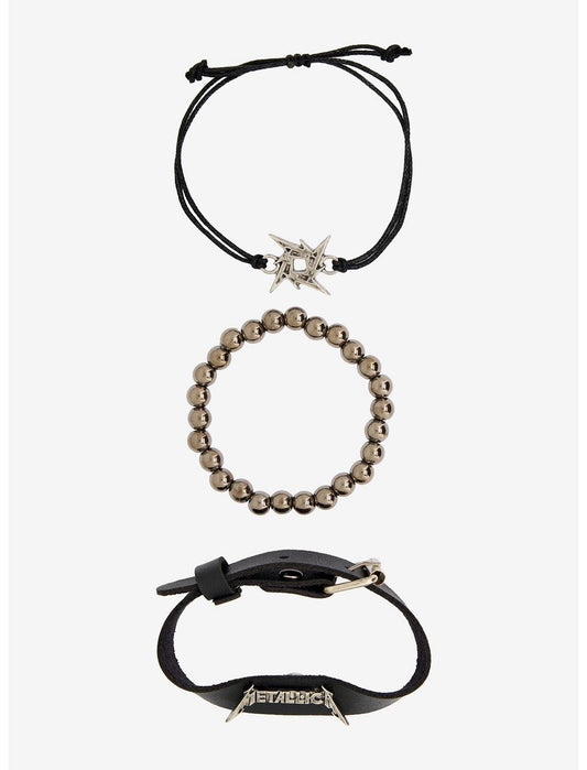 Metallica Logo Bracelet Set - US 7923