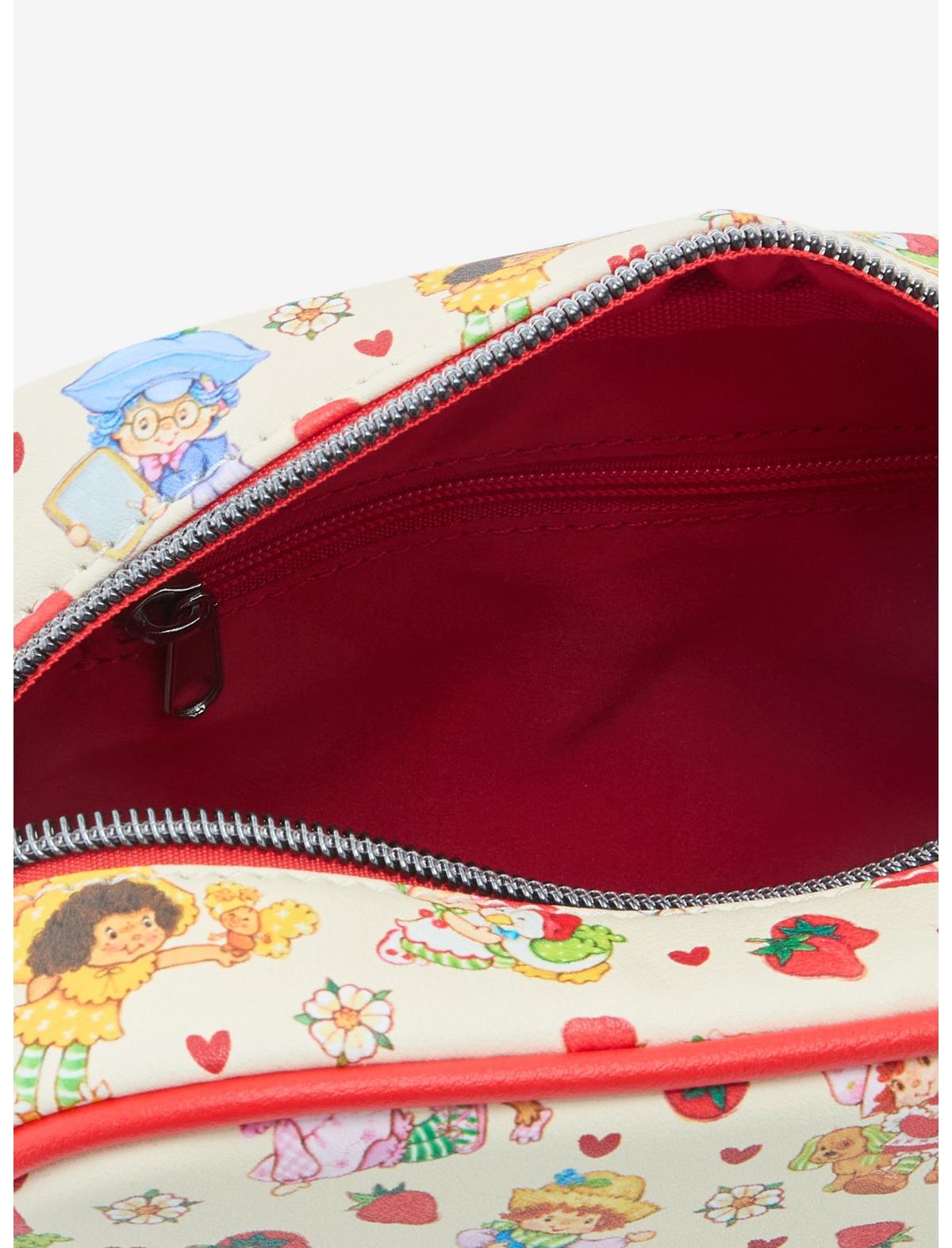 Loungefly Strawberry Shortcake And Friends Allover Print Crossbody Bag - US 5038