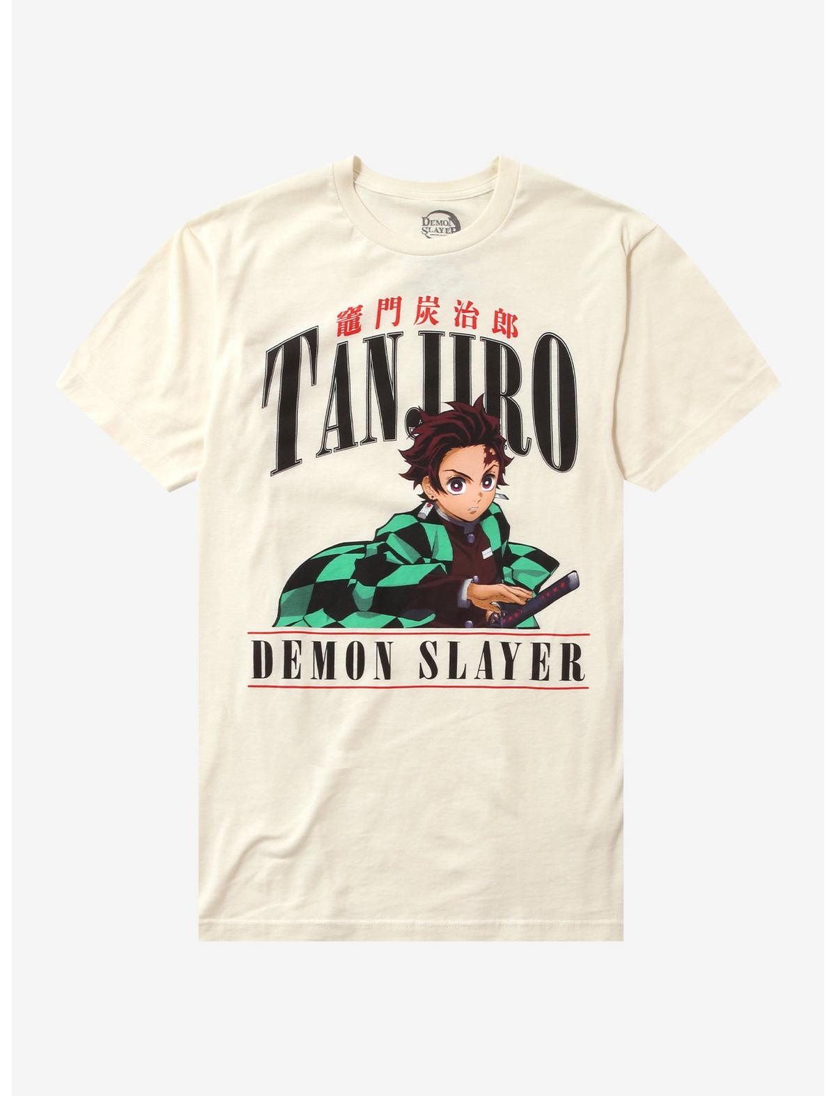 Demon Slayer: Kimetsu No Yaiba Tanjiro Name Panel T-Shirt - US 0255
