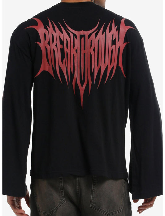 Ashes To Ashes Skeleton Long-Sleeve T-Shirt - US 8977