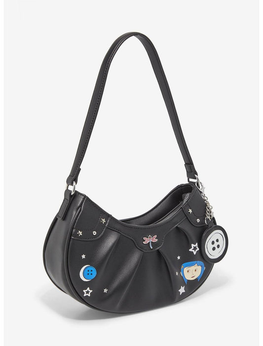 Coraline Key Chain Glow-In-The-Dark Shoulder Bag - US 7179